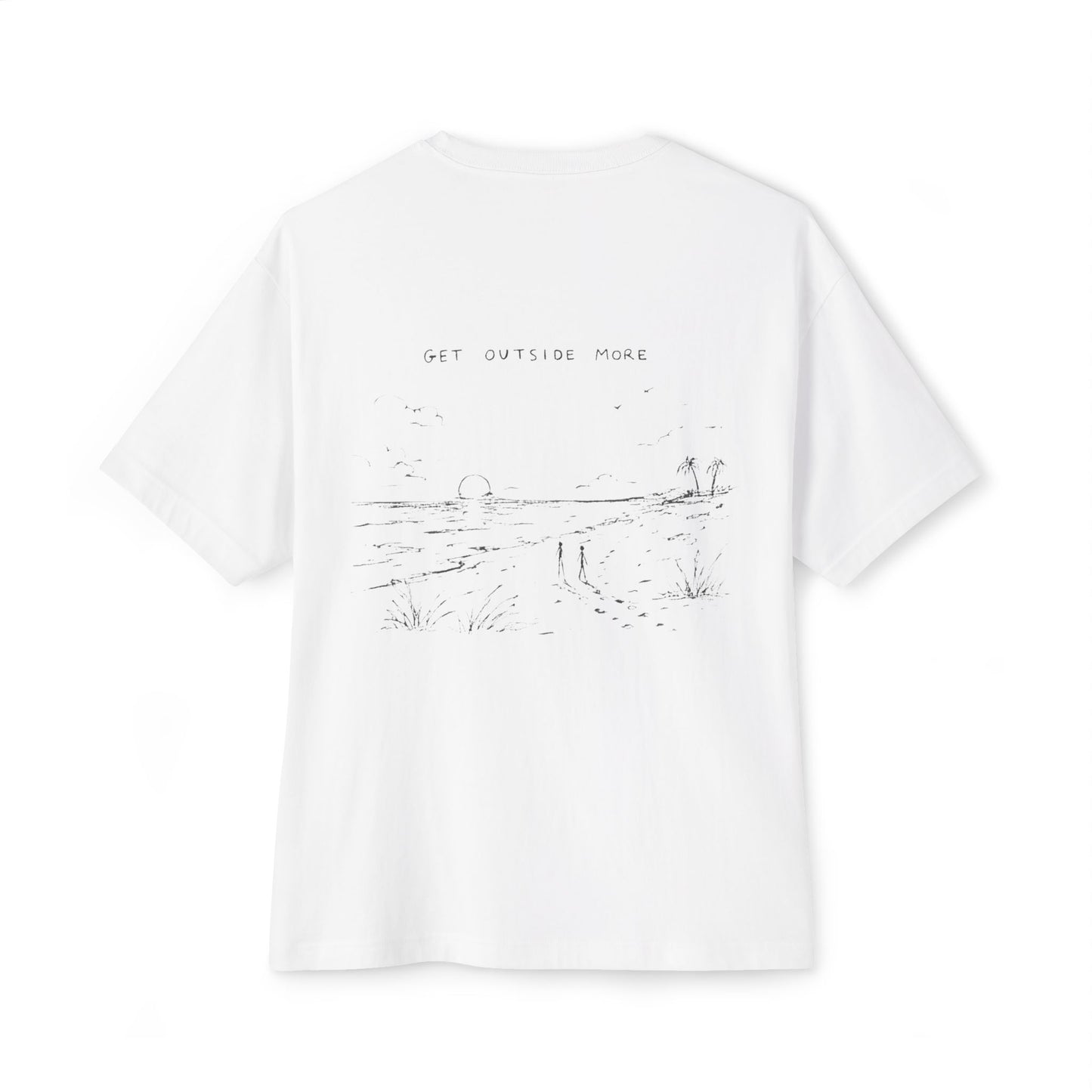 Get Outside More Beach Tee