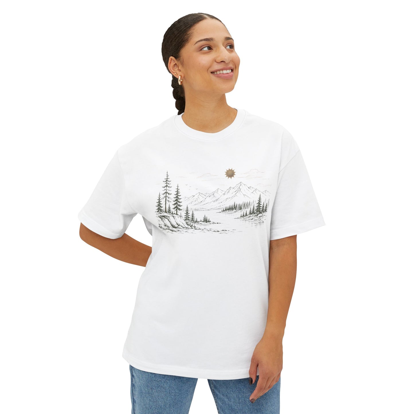 Mountains with the Soleil Tee