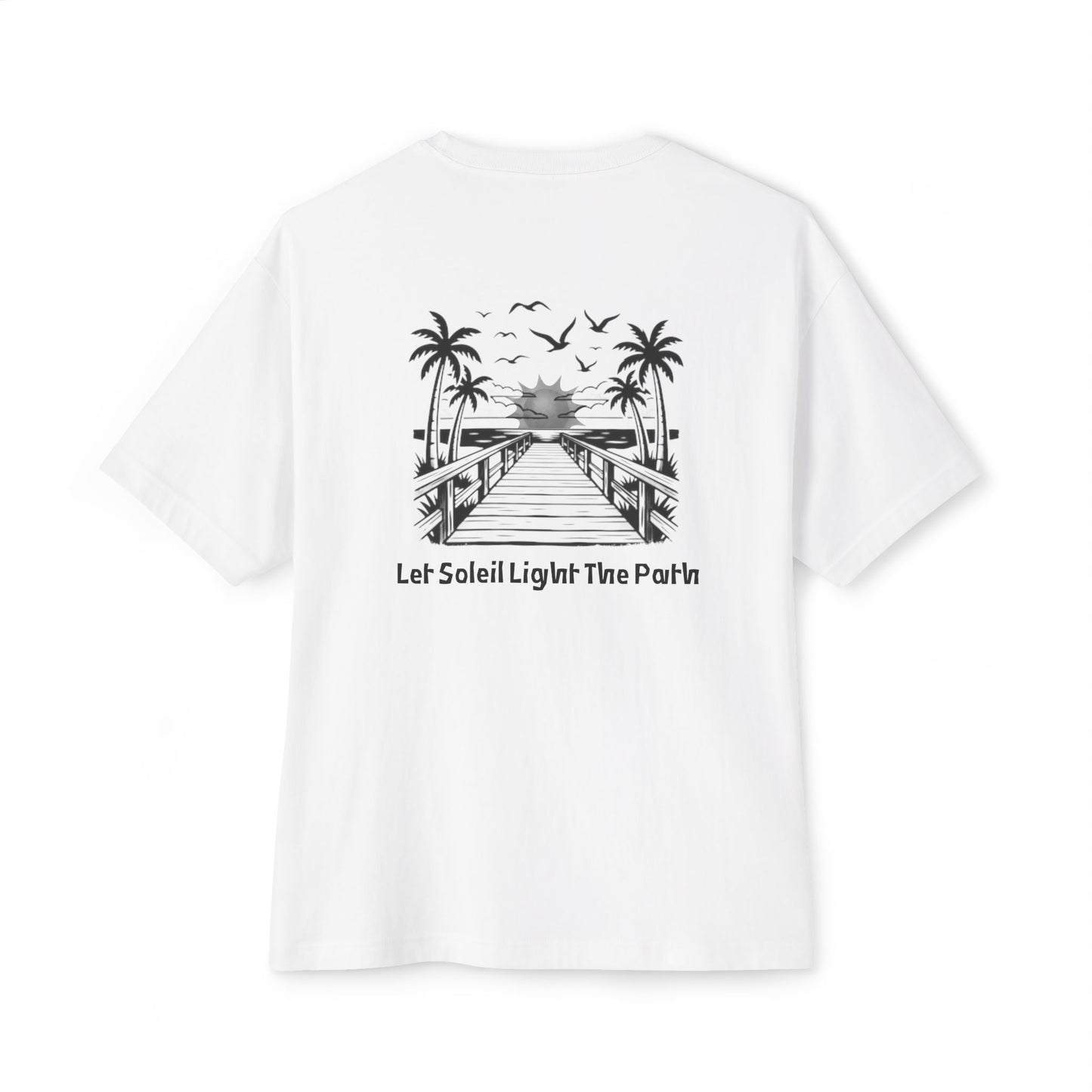 Let Soleil Light the Path Sunset Graphic Tee